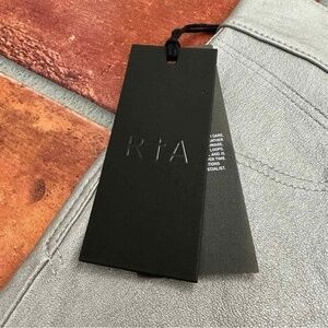 NWT RtA Lambskin Stretch Madrid Leather Pants